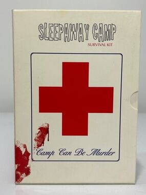 Sleepaway Camp Survival Kit “Banned Red Cross” Cover DVD Box Set [80s Horror]